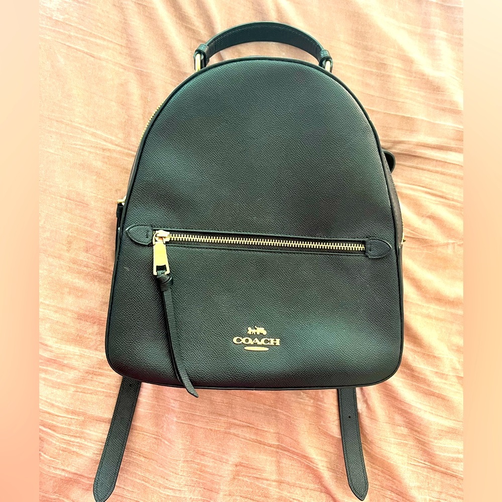 Lightly used Coach Jordyn leather backpack.